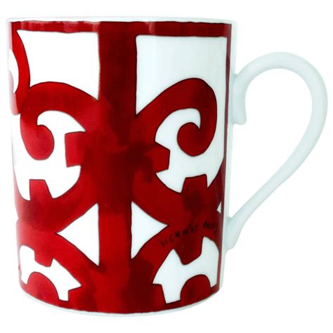 hermes porcelain mug|Hermes mug gift.